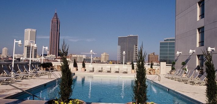 Embassy Suites By Hilton Atlanta At Centennial Olympic Park Экстерьер фото